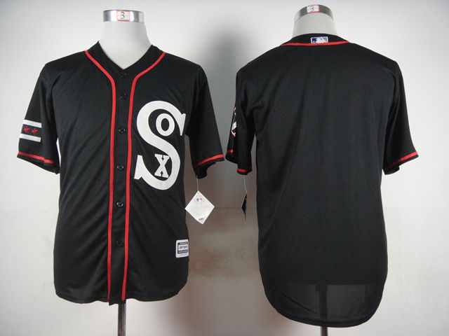 Men Chicago White Sox Blank Black MLB Jerseys->youth mlb jersey->Youth Jersey